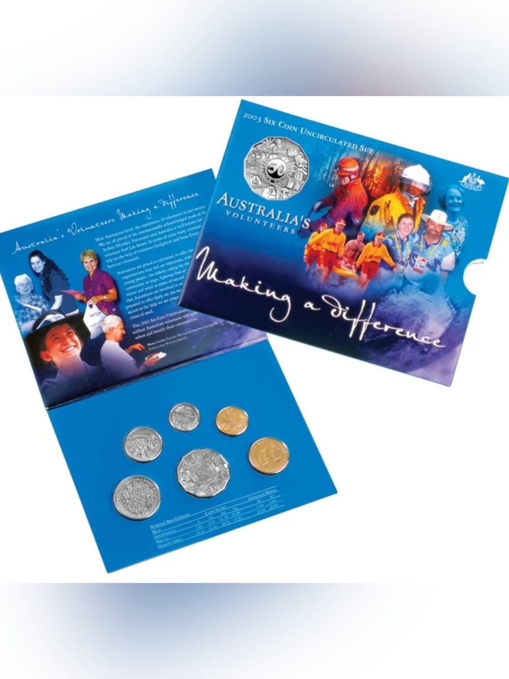 Australia’s Volunteers - 2003 Uncirculated Six Coin Set